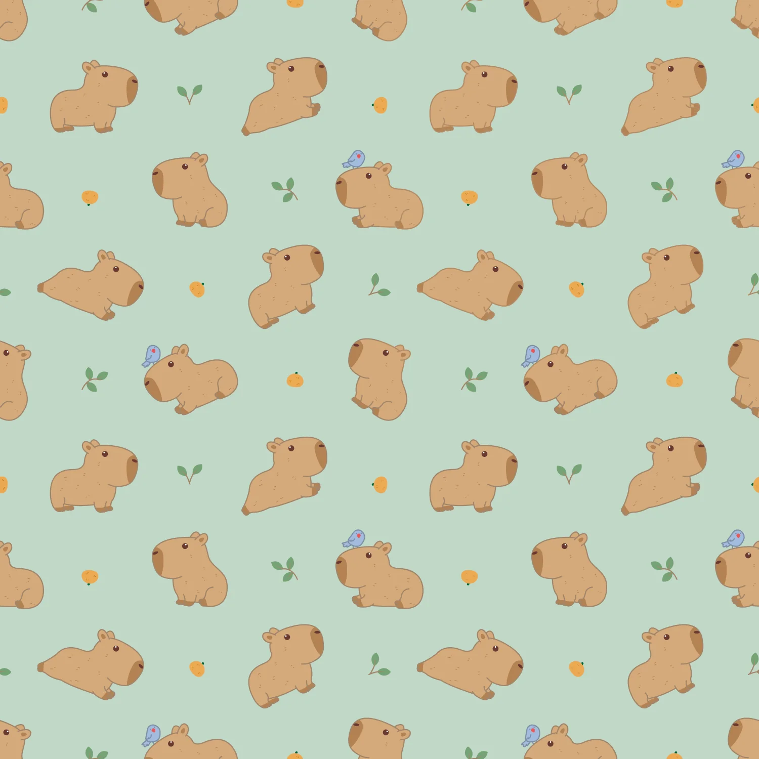 Ponytail Cap: Content Capybara (last batch!) - Image 4